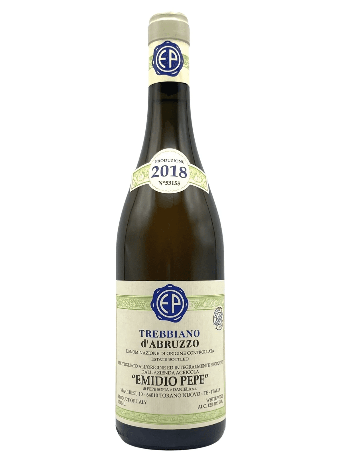 Emidio Pepe Trebbiano d’Abruzzo 2018