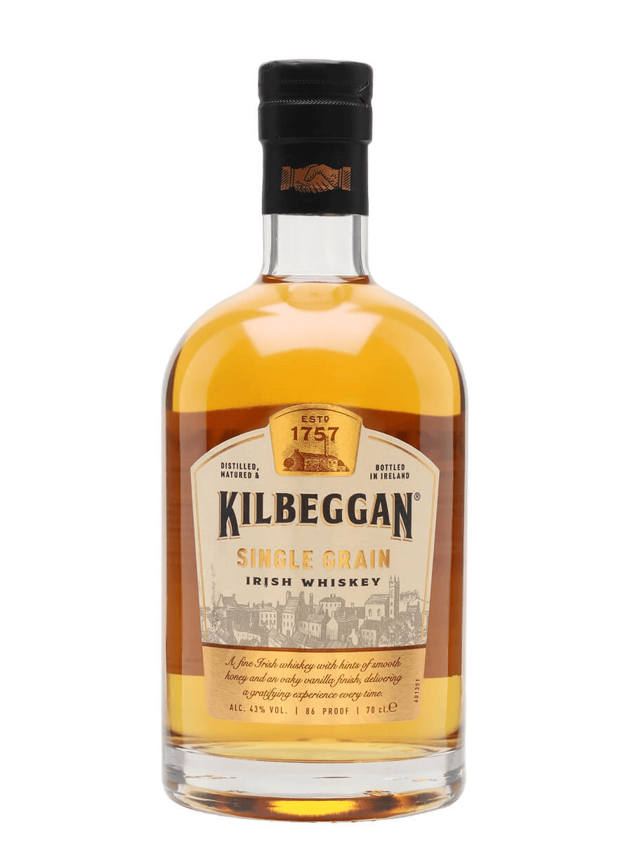 Kilbeggan Single Grain Irish Whiskey